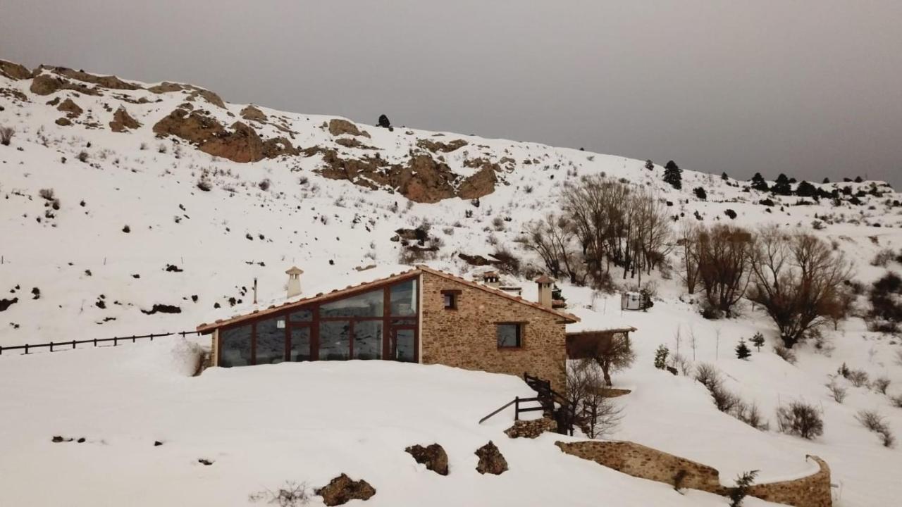 Masia El Cabrero Villarroya de los Pinares Exteriér fotografie